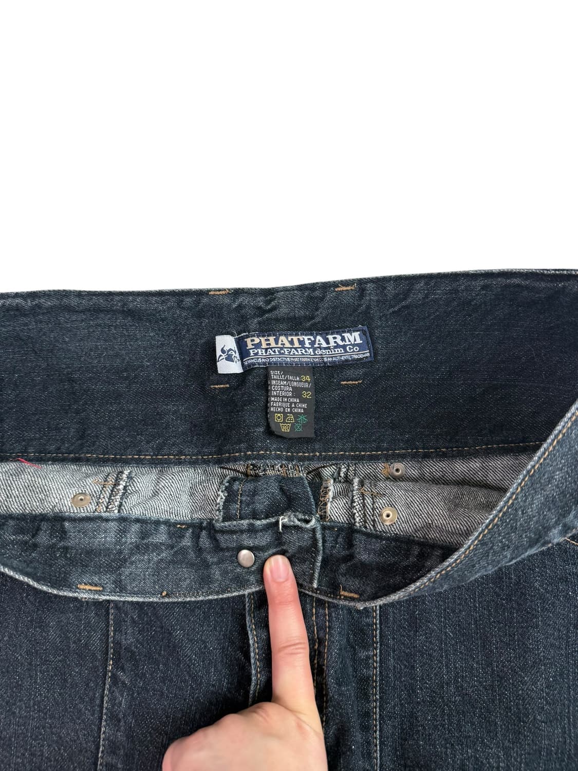 Phat Farm 스티치 데님팬츠 상품이미지8