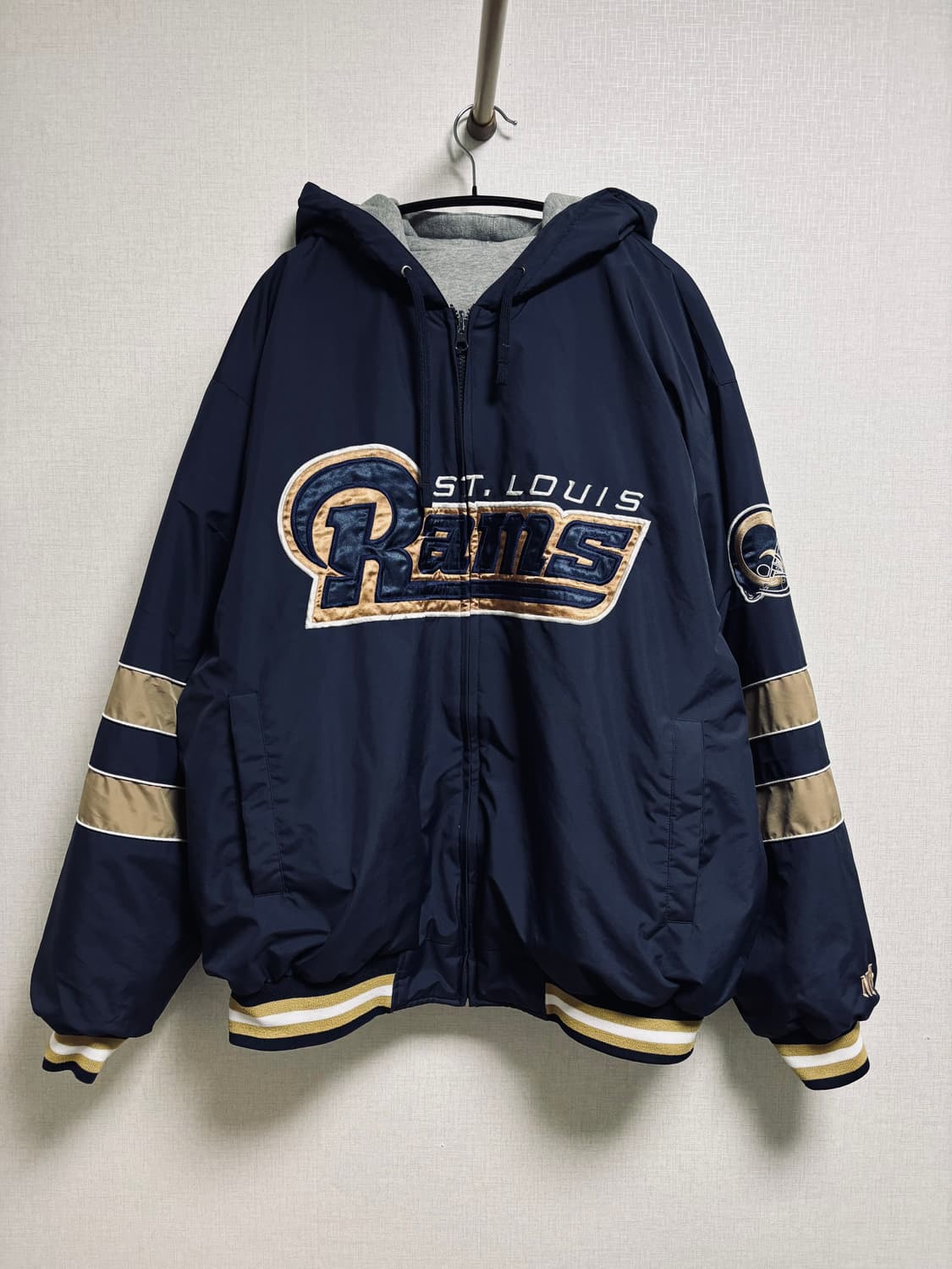 NFL St. Louis Rams 세인트 루이스 리버시블 자켓 상품이미지1