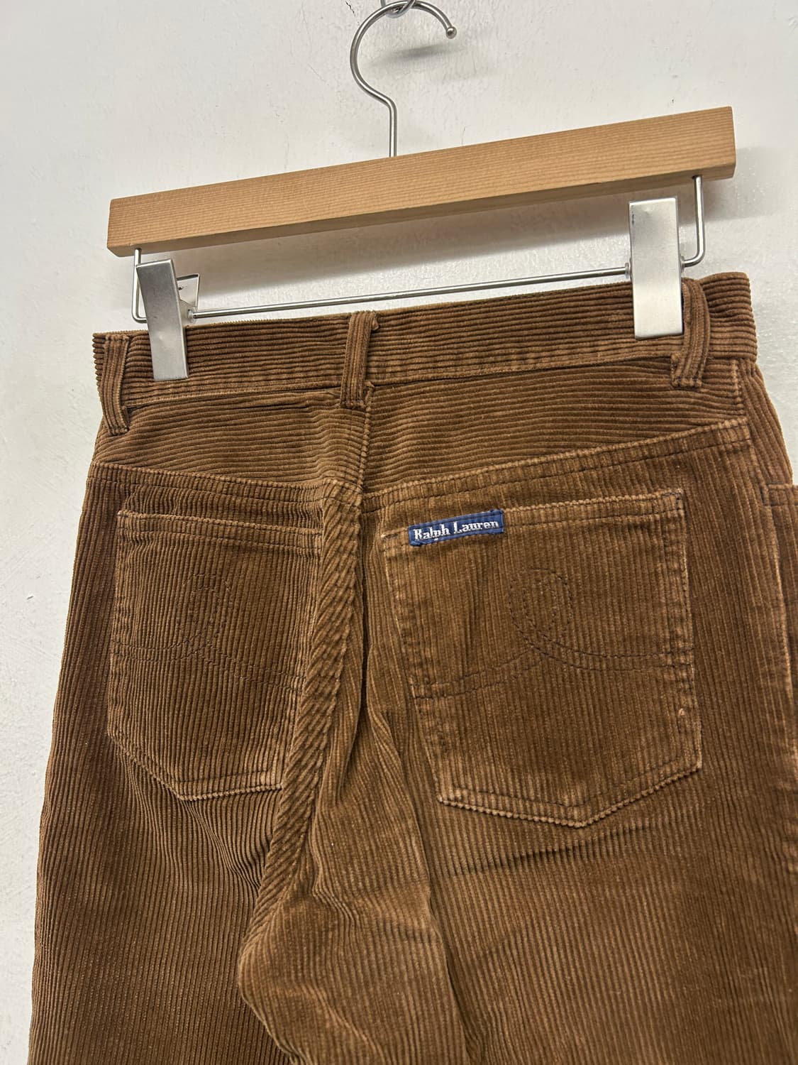 90s JPN 폴로 랄프로렌 브라운 코듀로이 바지 상품이미지3