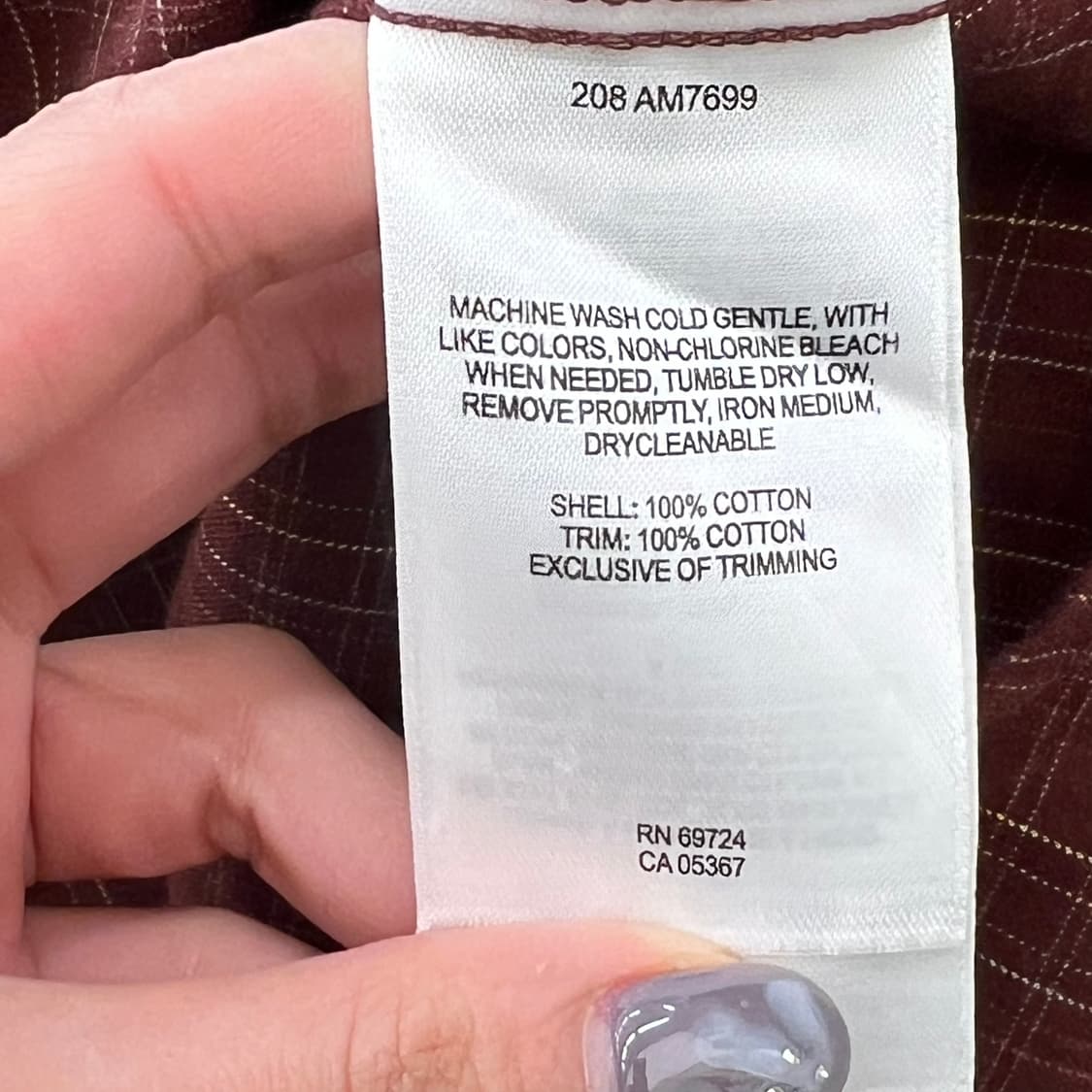 컬럼비아 원포켓 체크 셔츠 r2897 상품이미지7