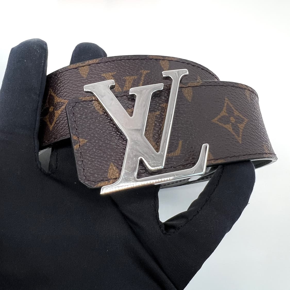 [90사이즈] 루이비통 LV 이니셜 리버서블 모노그램 벨트  상품이미지4