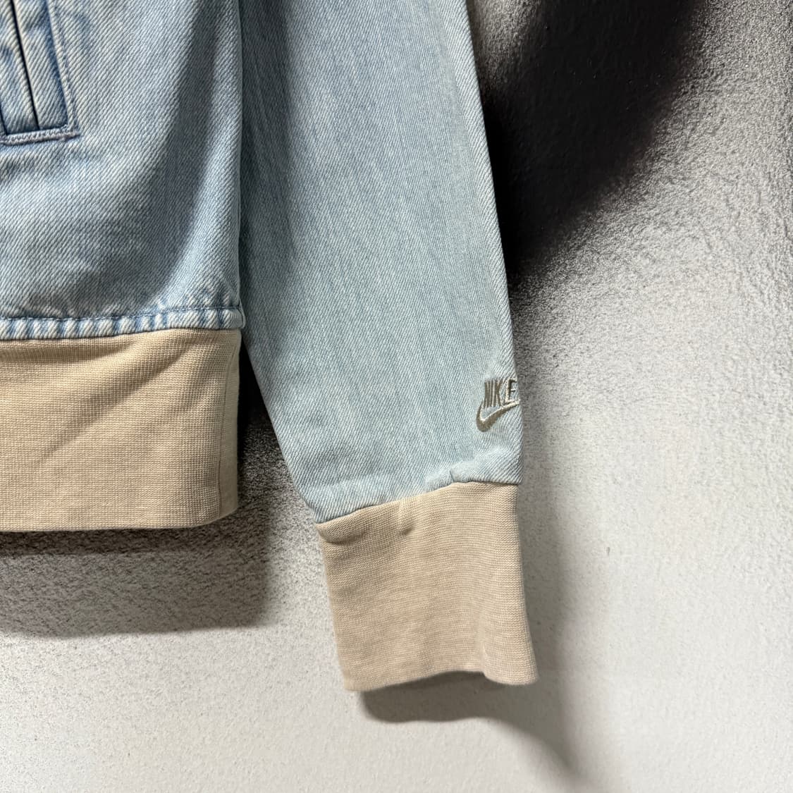 나이키 스몰 스우시 디트로이어 데님 블루종 자켓 상품이미지3