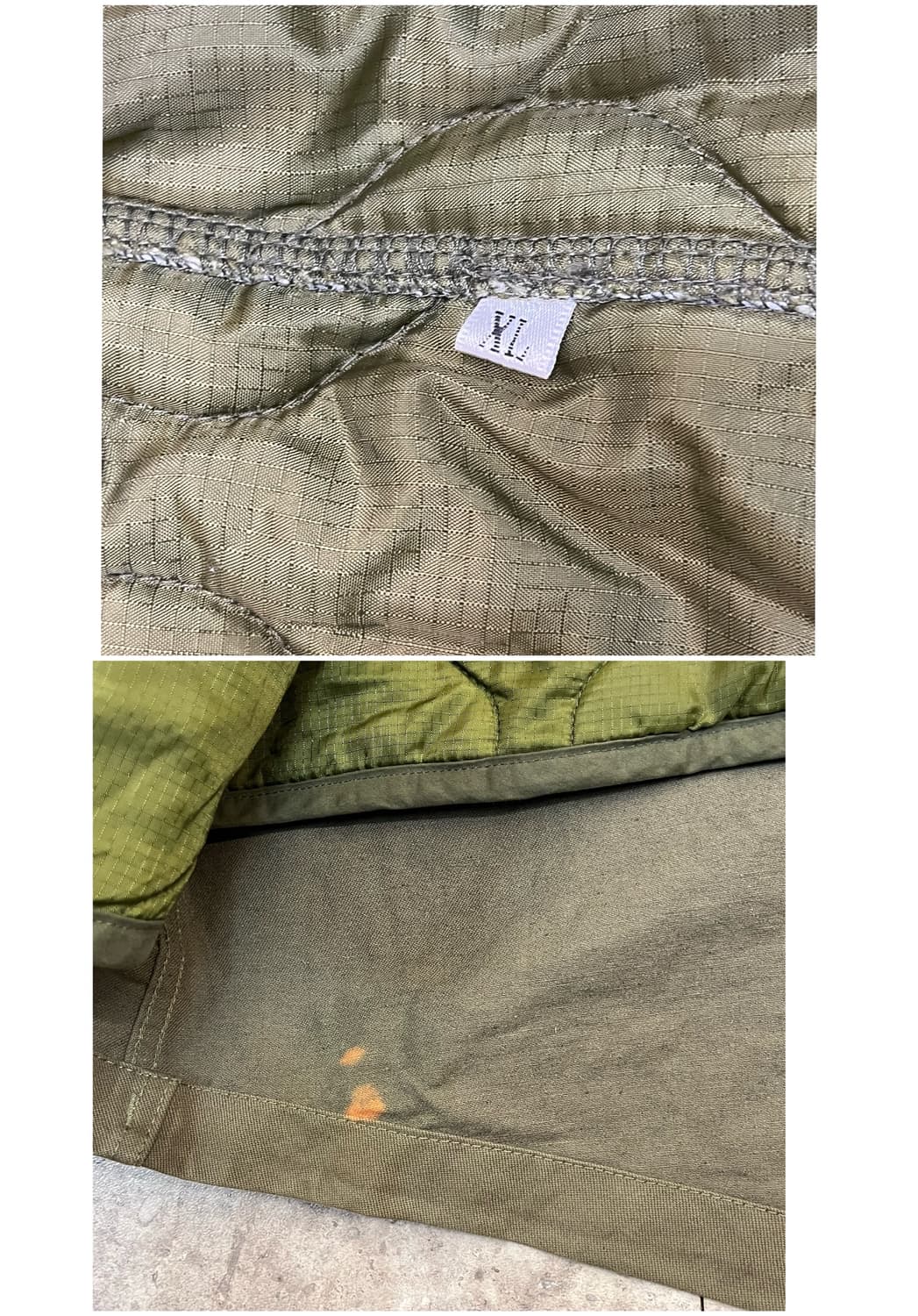 빈티지 피쉬테일 야상 자켓 XL  #csz2953 상품이미지3