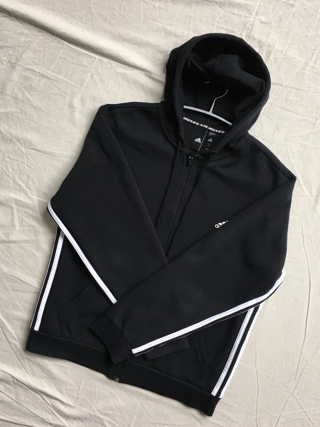 아디다스 삼선라인 후드집업 상품이미지3