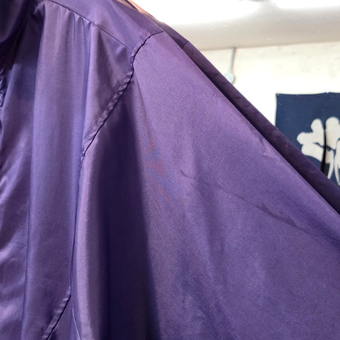 JPN 데상트 올드스쿨 퍼플 바람막이 봄버 상품이미지4