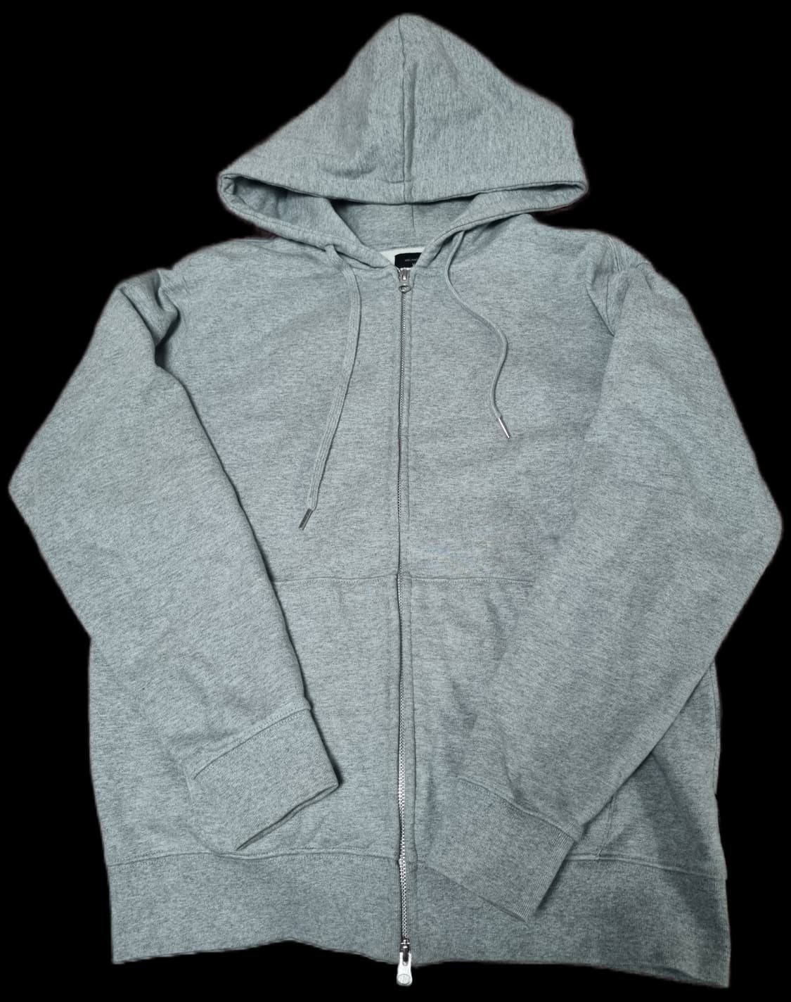 멜란지마스터 그레이 후드집업 L 사이즈 상품이미지2