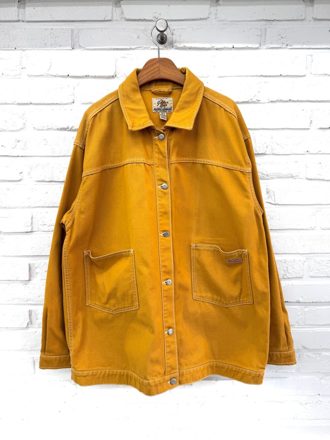 Golden bear 옐로우 워크 자켓 상품이미지3