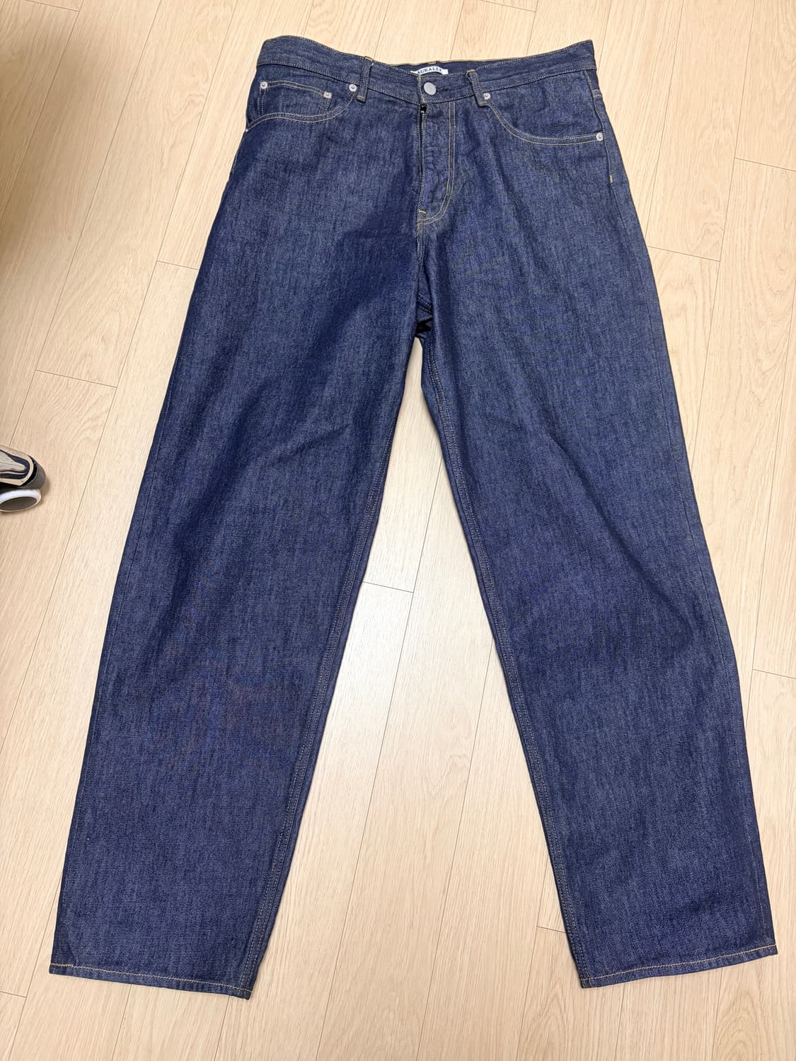 오라리 26ss 하드트위스트 와이드 데님 34 상품이미지2