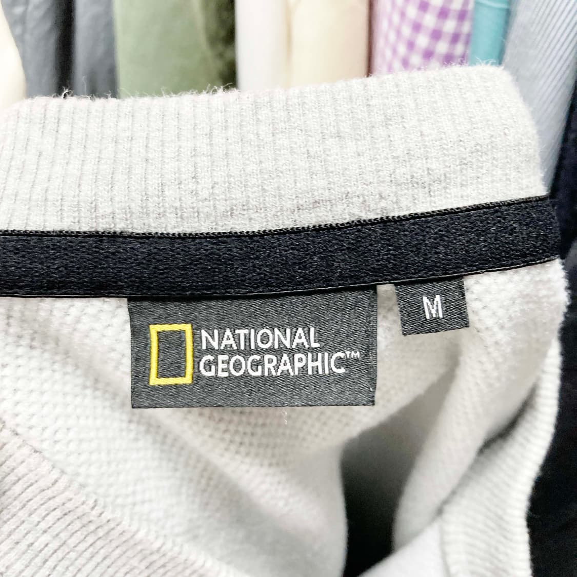 네셔널지오그래픽 남성맨투맨 그레이 95  상품이미지4