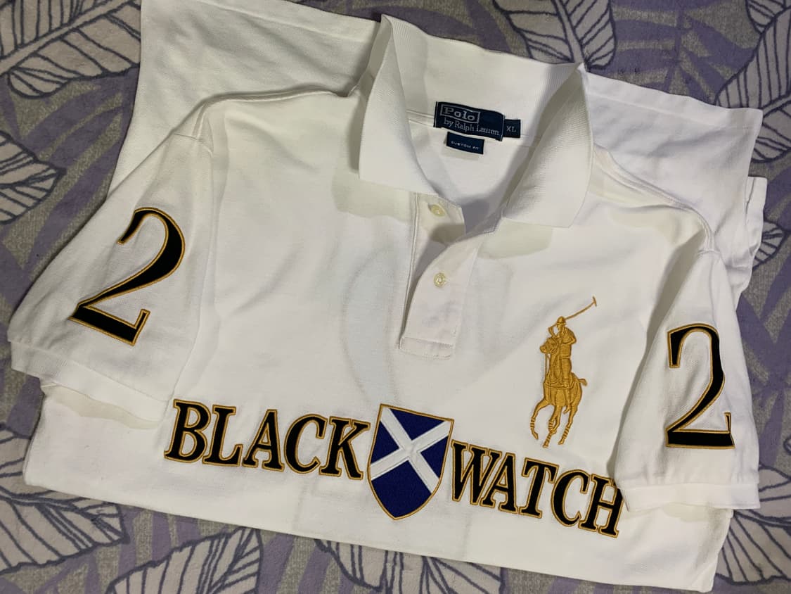 폴로 블랙와치 빅포니 원판 상품이미지1