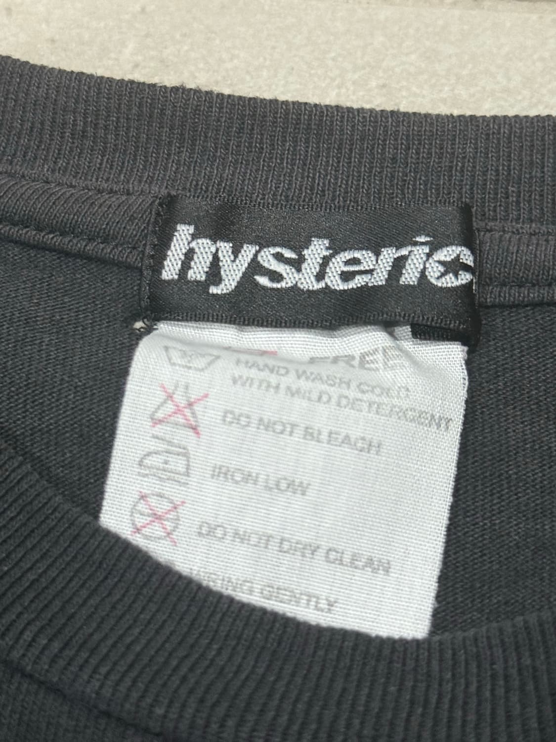 히스테릭 글래머 아카이브 바이커걸 롱슬리브 티셔츠 상품이미지4