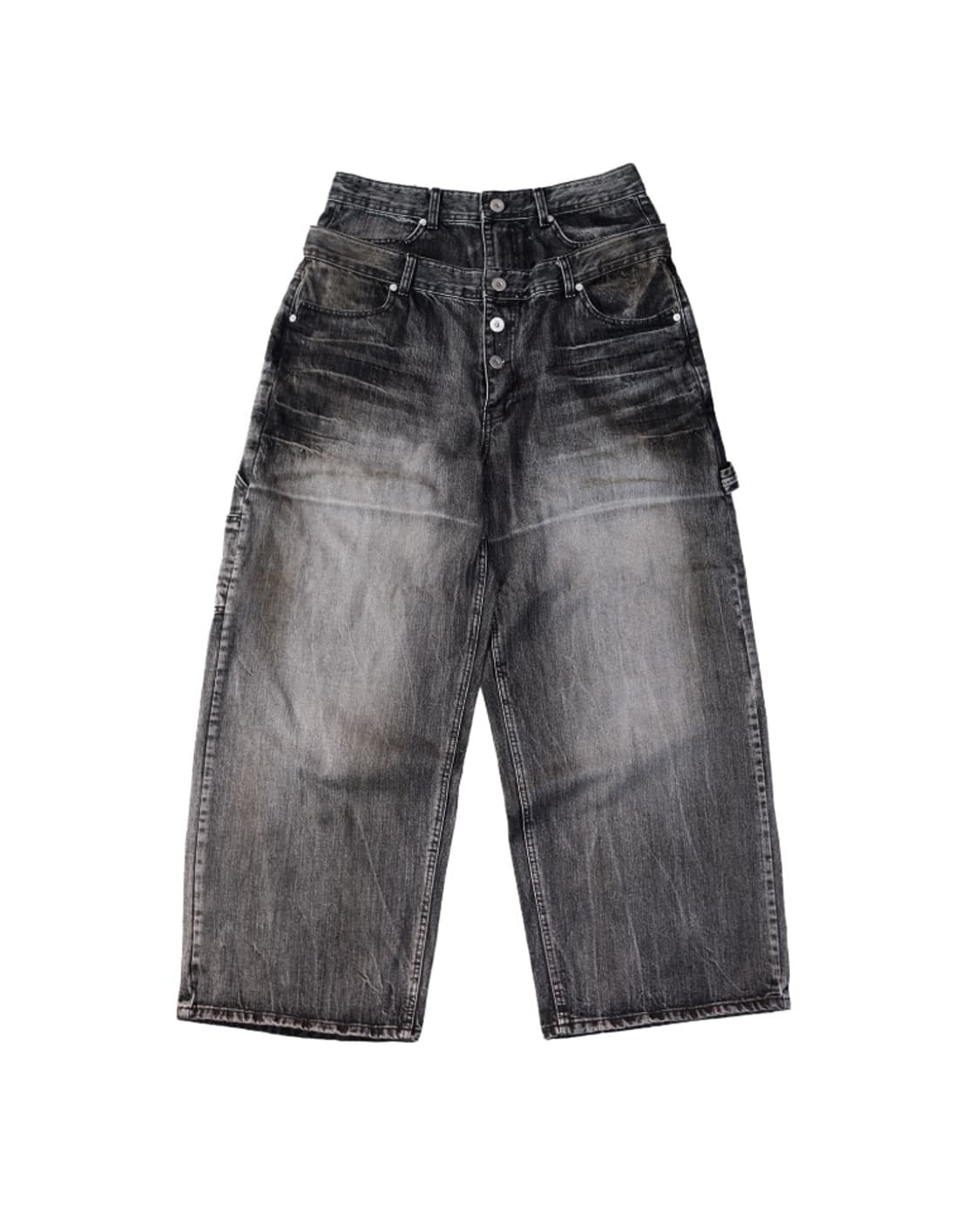 Big x2 Double carpenter pants Travertine 상품이미지1