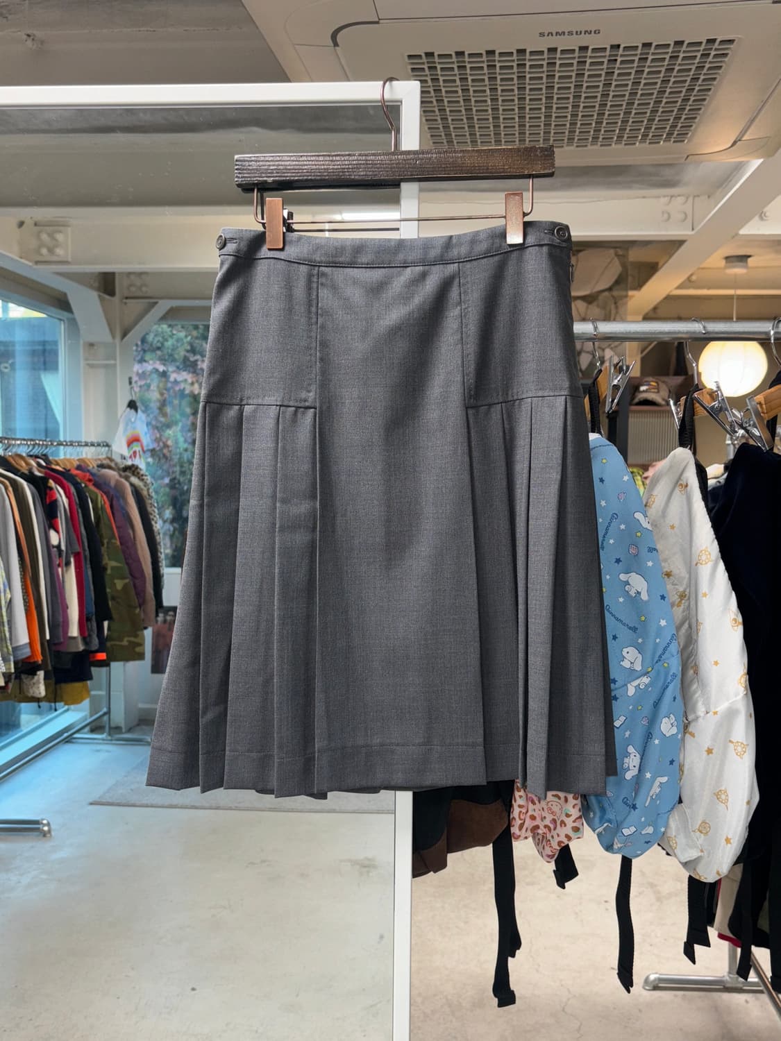 스포츠막스 플레어 울스커트 상품이미지2