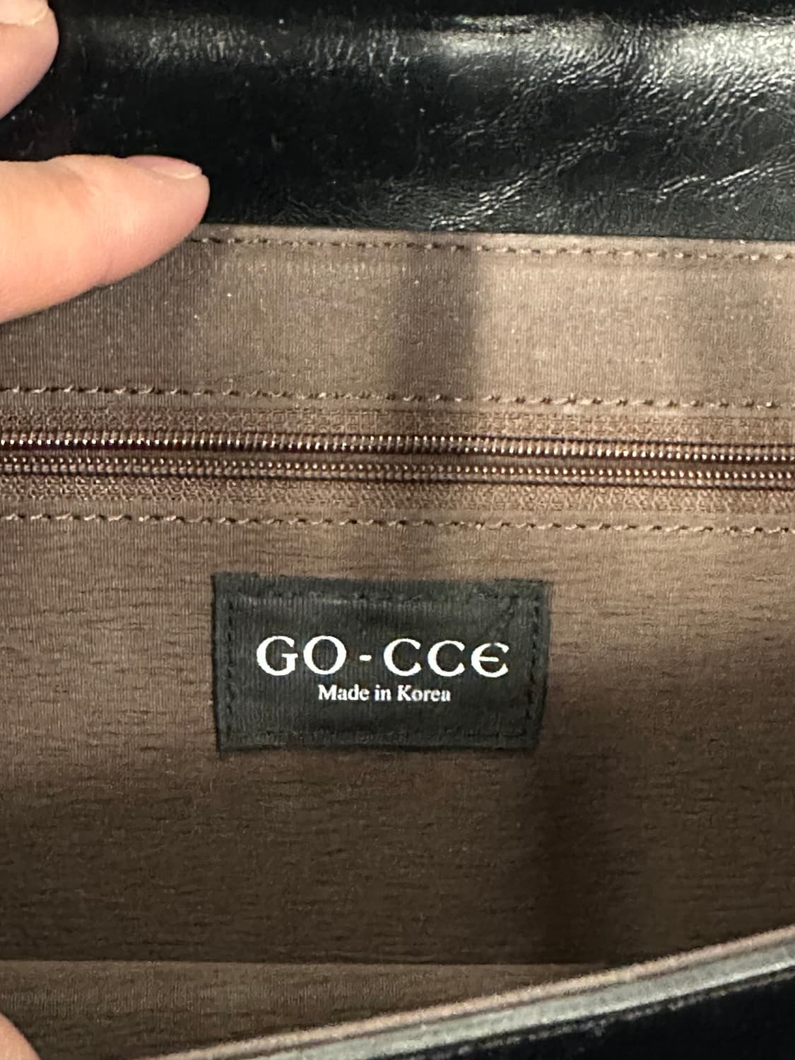 고세 GO·CCE 레더 숄더백 상품이미지7