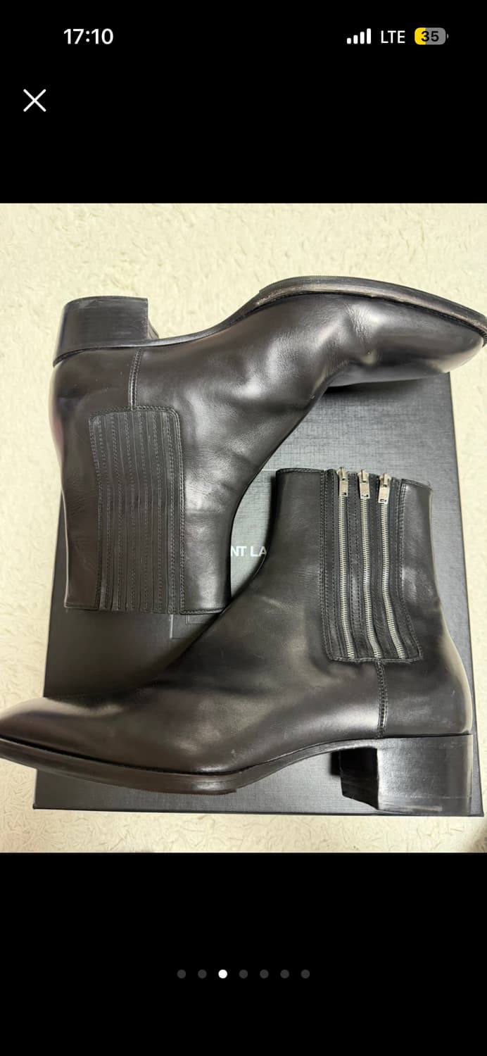 생로랑 3 zip 부츠 42 상품이미지3