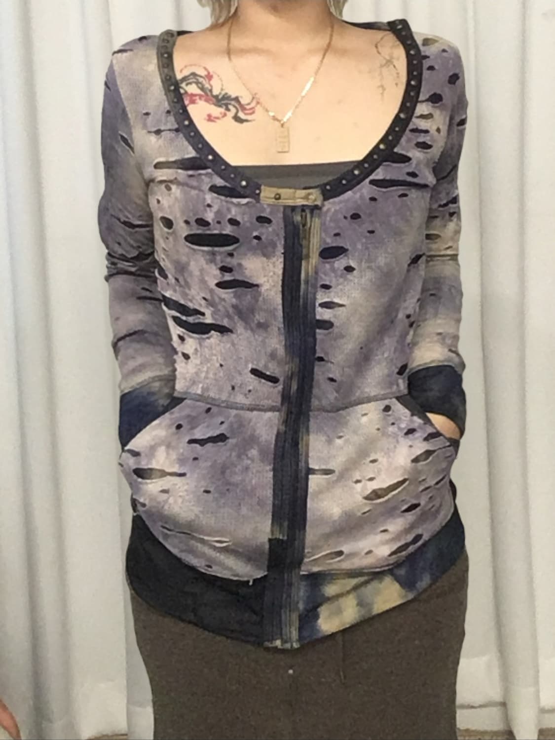 LIBERTALIA Hooded zip-up 상품이미지1