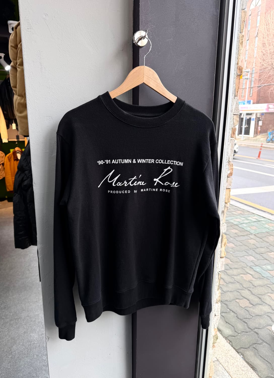 S/ 마틴 로즈 ’90-’91 오텀&윈터 레터링 맨투맨 상품이미지2