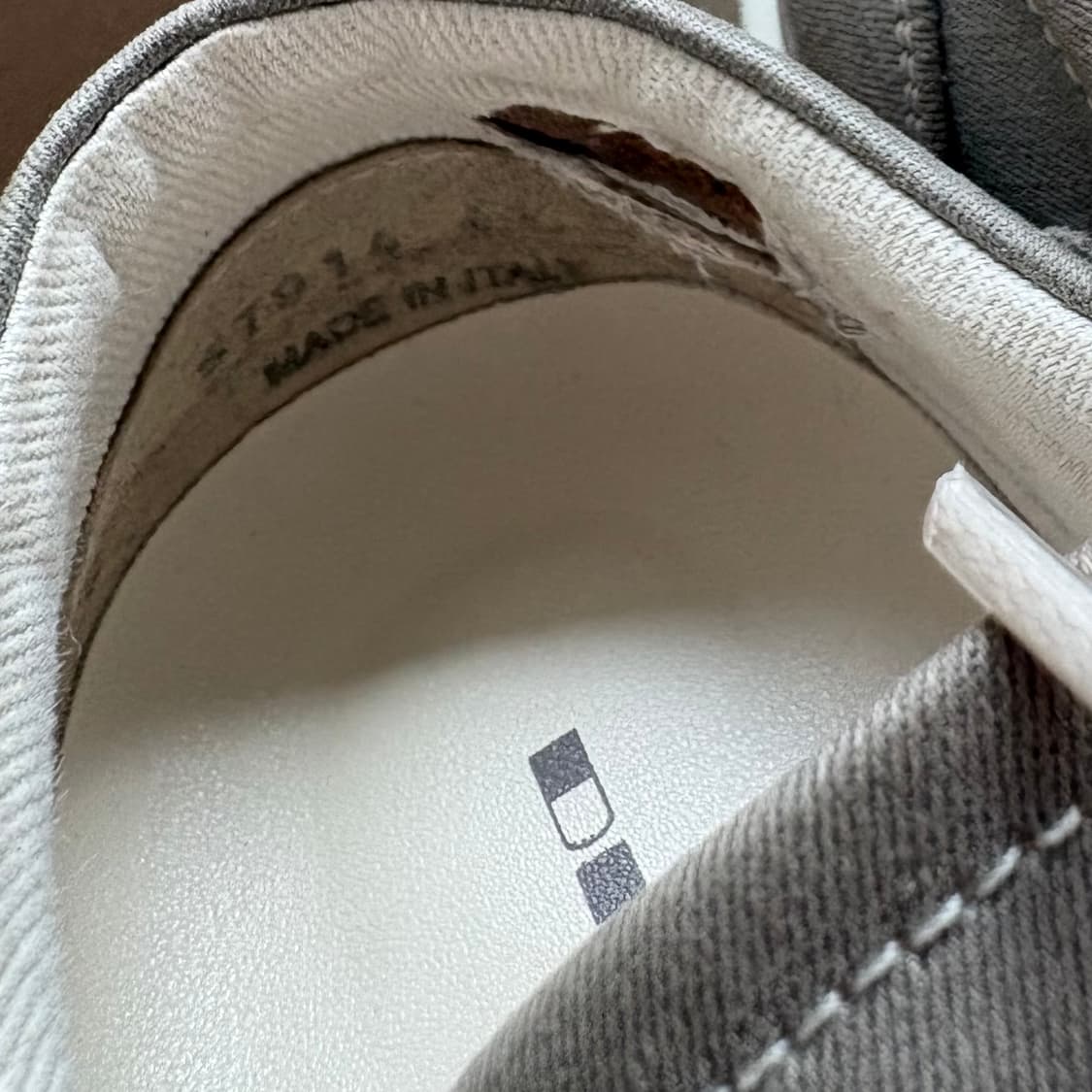 릭오웬스 다크쉐도우 빈티지 스니커즈 릭반스 41 상품이미지8