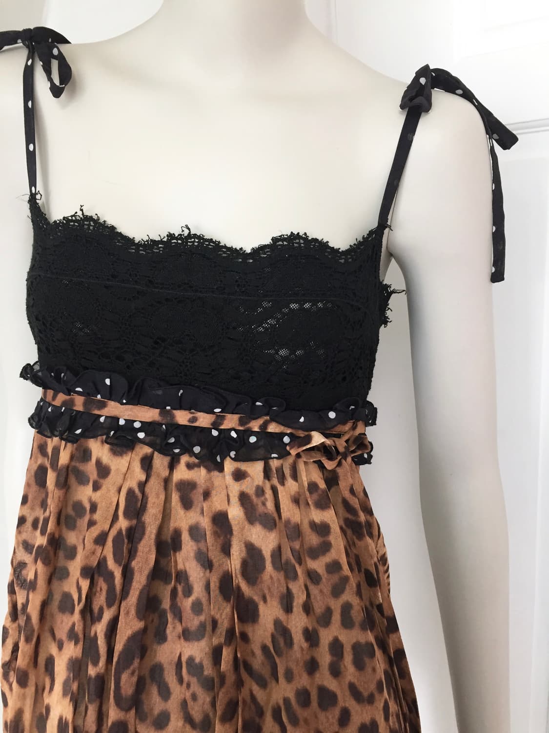 Dolce & Gabbana Leopard Lingerie Top 상품이미지5