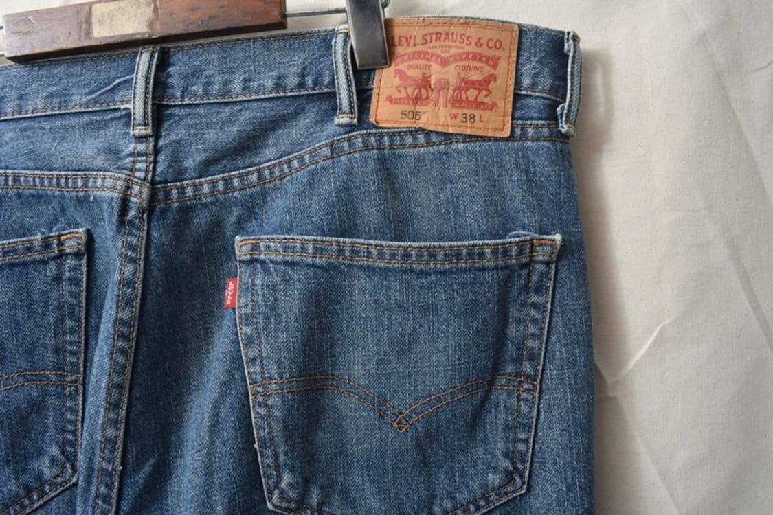 00S 리바이스 505 데님 쇼츠 38 M0245 상품이미지6