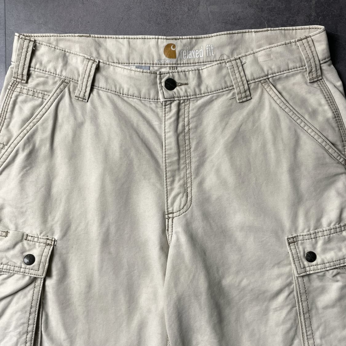 CARHARTT 칼하트100277 릴렉스핏 카고 하프팬츠 A01146 상품이미지2