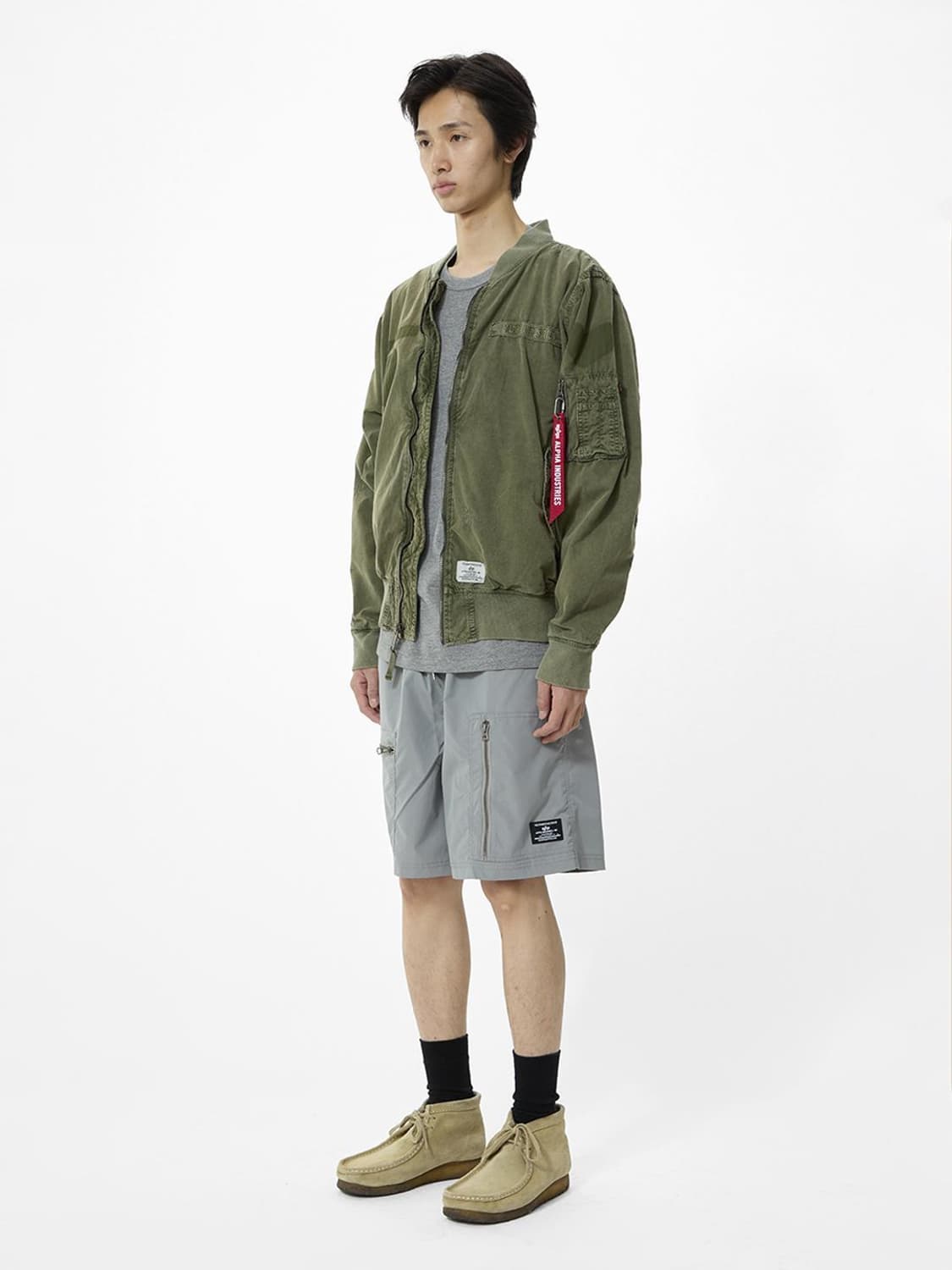 알파인더스트리 RIP AND REPAIR FLIGHT JACKET 자켓 상품이미지2