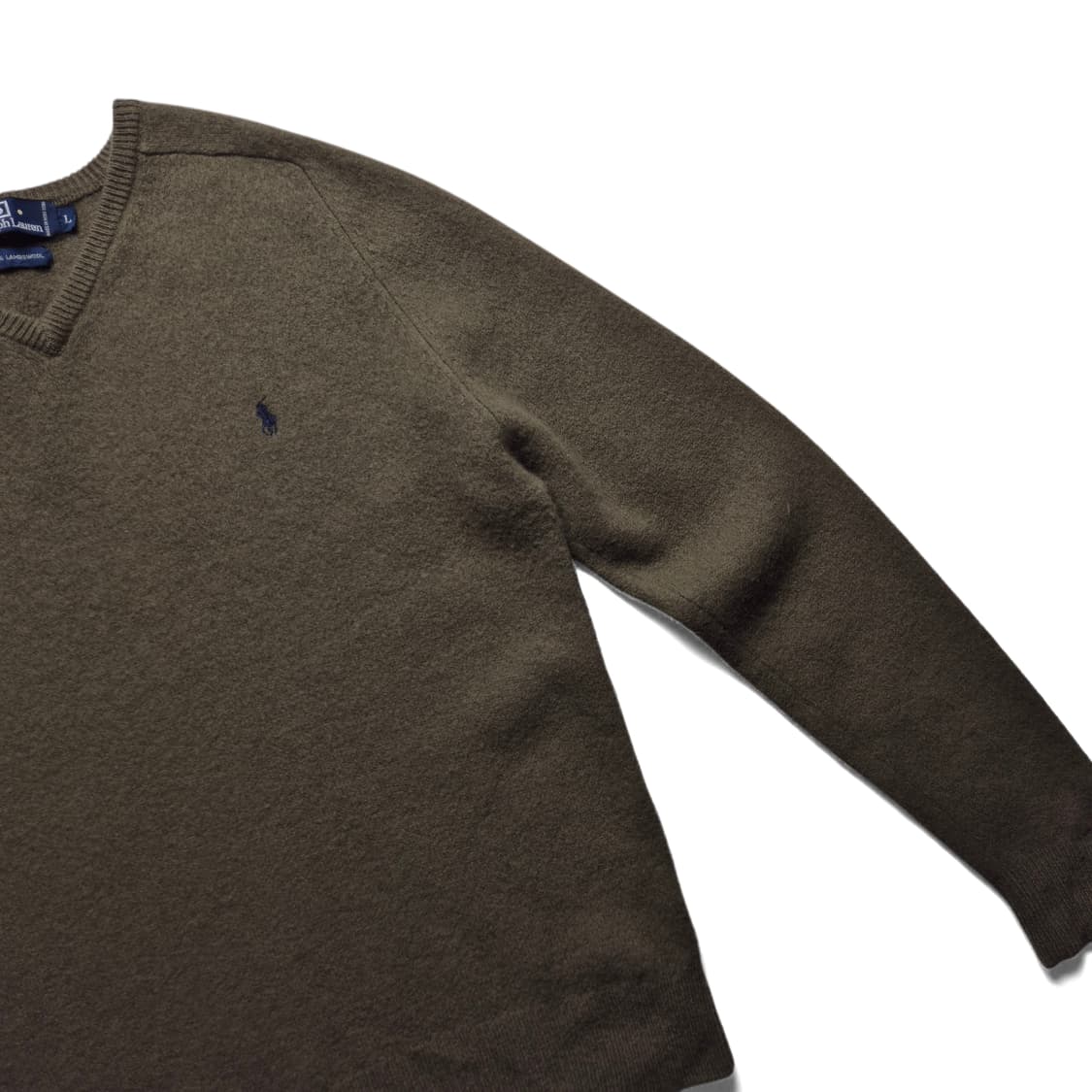[L] 폴로 랄프로렌 v넥 램스울 니트 상품이미지6