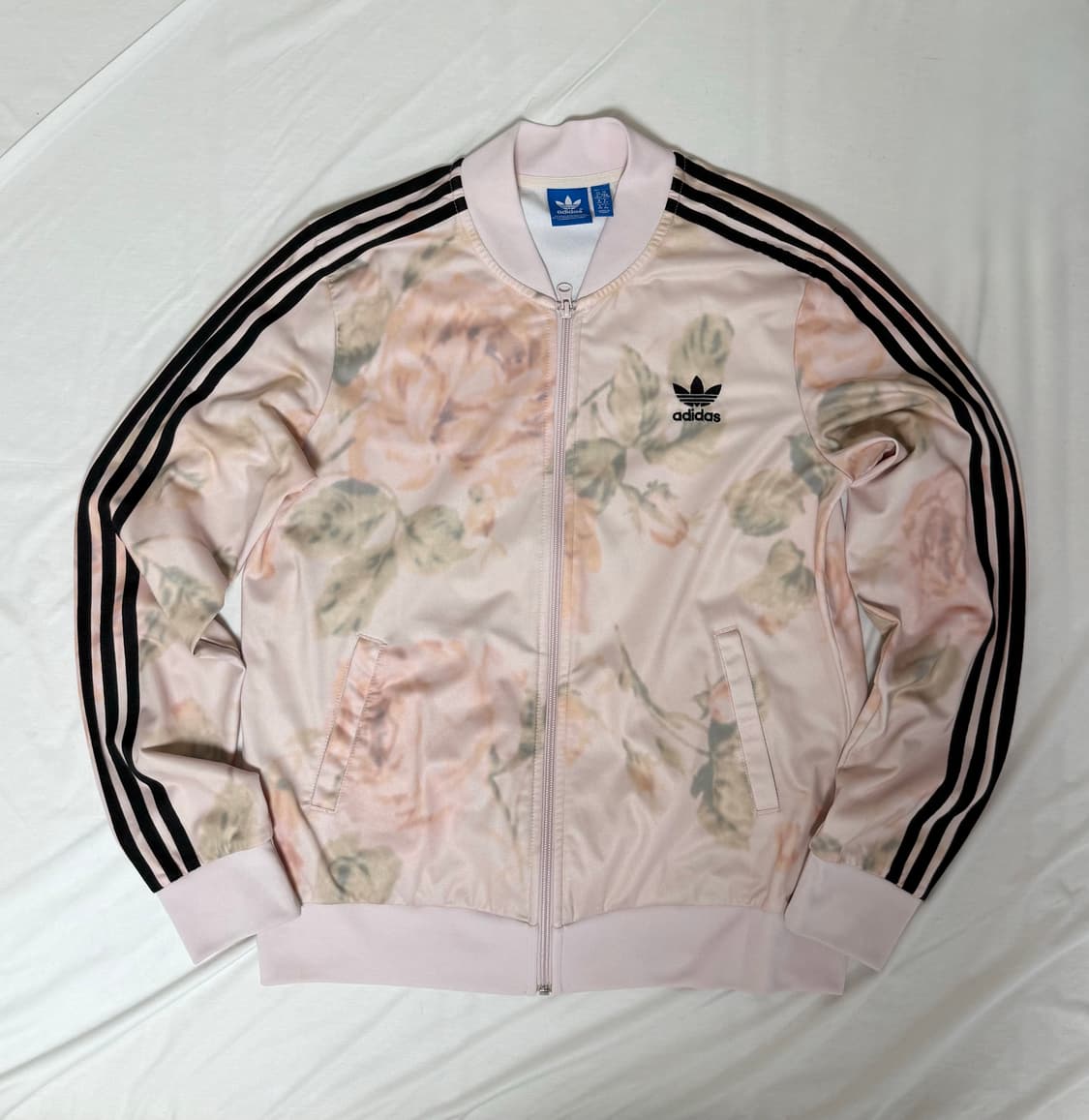 아디다스 연핑크 플라워 트랙 져지 상품이미지1