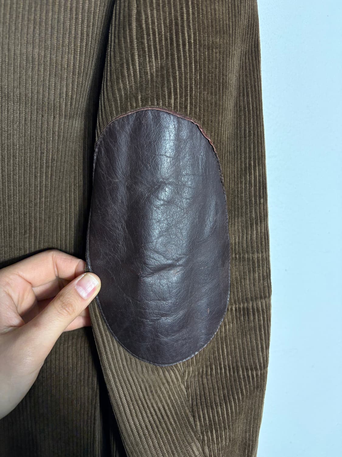 맥그리거 가죽 엘보  패치 코듀로이 자켓 상품이미지10