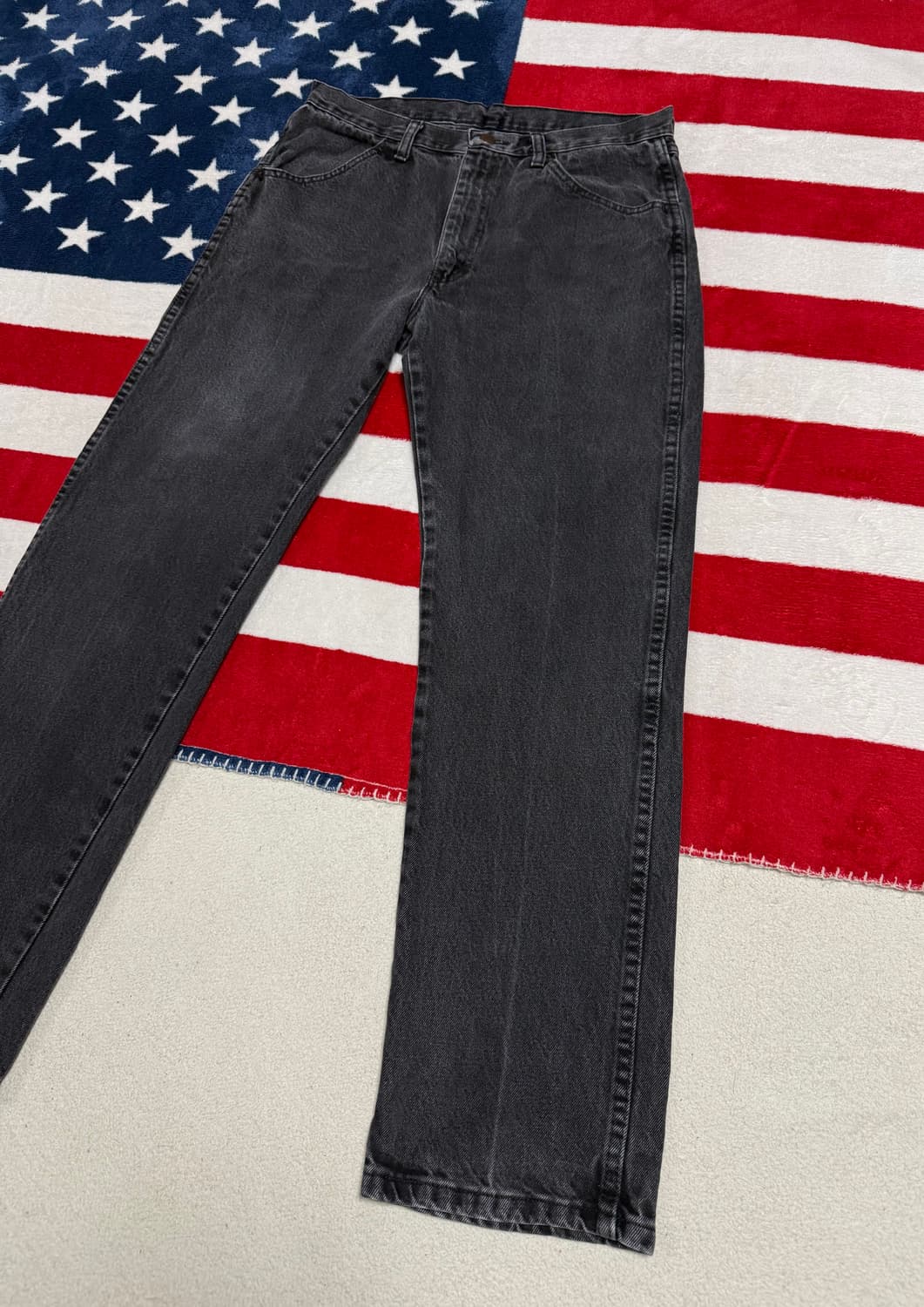 랭글러 서브브랜드 러슬러블랙진 Rustler blackjeans 블랙진 상품이미지2