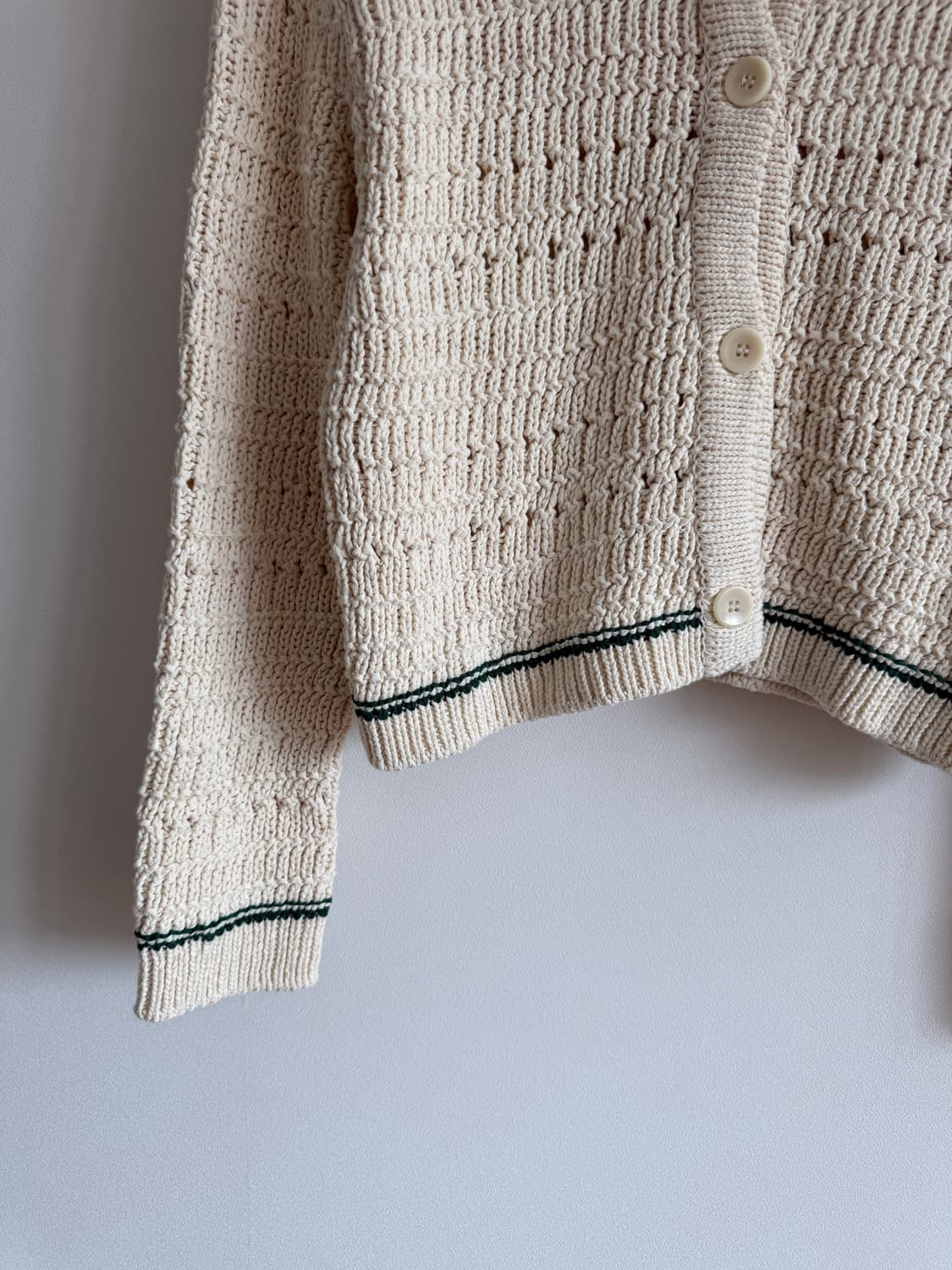 헤이그(haag) 코튼 가디건 상품이미지3