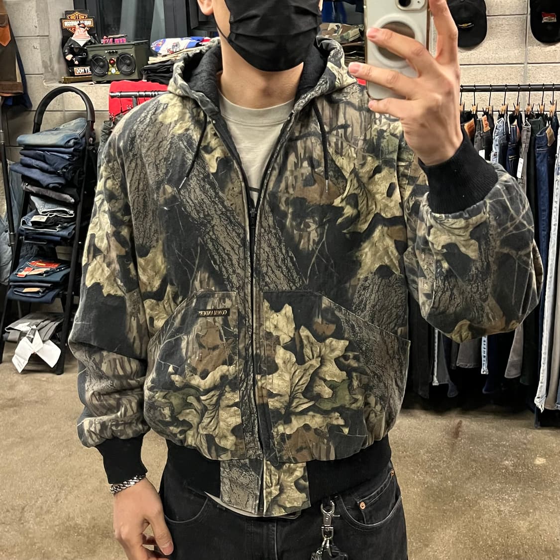 빈티지 리얼트리 후드 자켓 (100-105) 상품이미지6