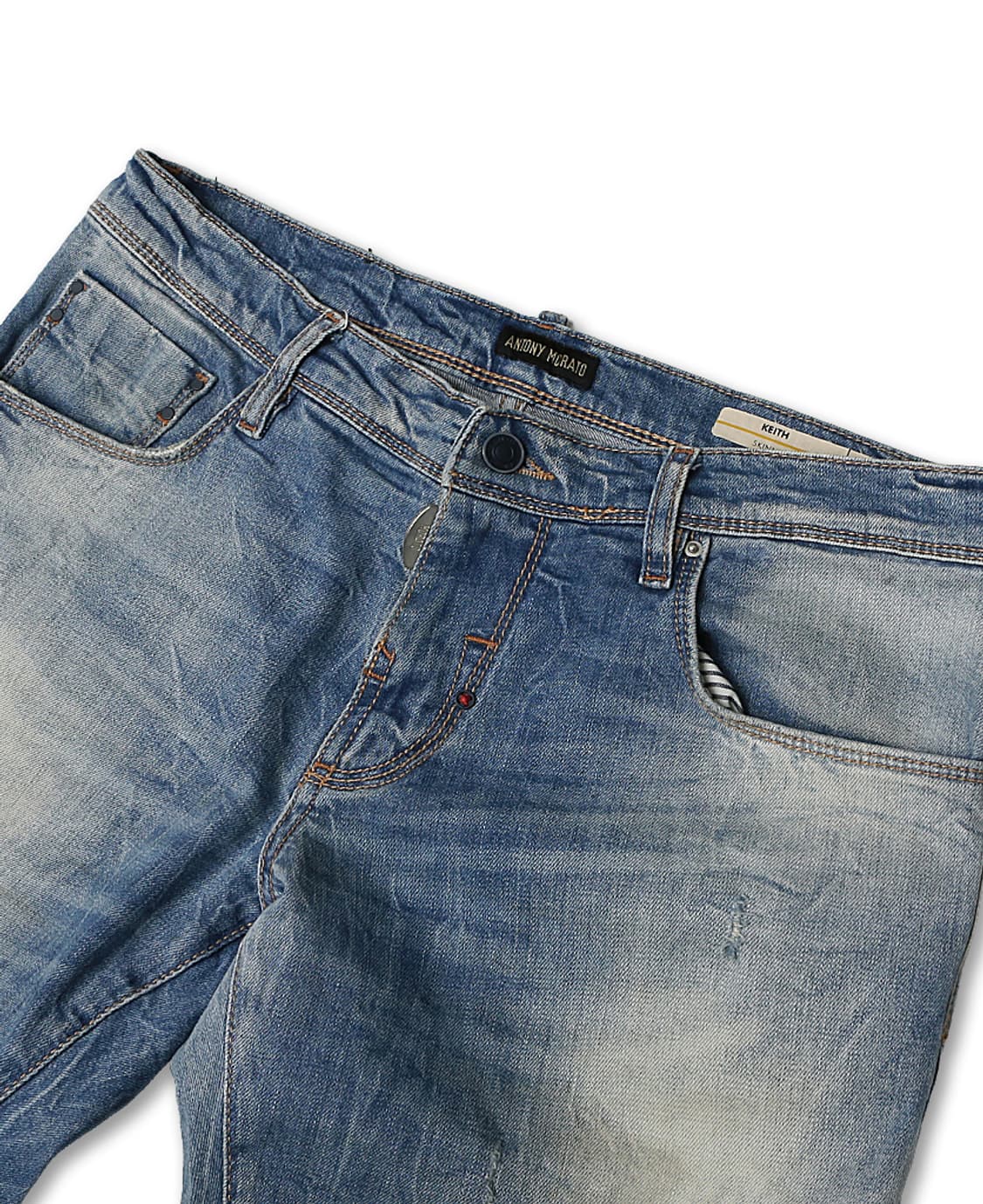 안토니 모라토 [Antony Morato] 케이스 빈티지 오일 워싱 데님 상품이미지3