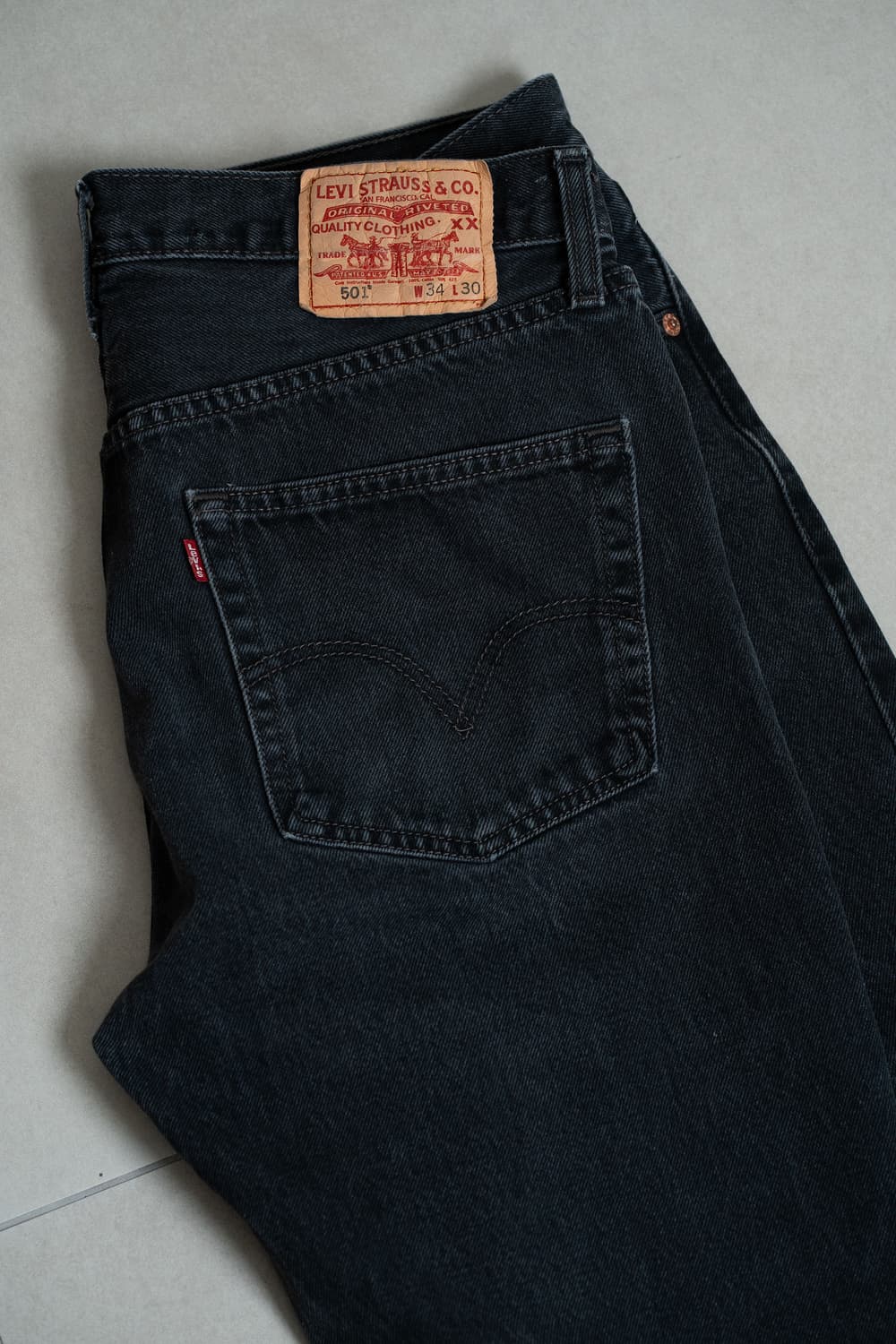 빈티지 리바이스501 블랙데님 34x30 상품이미지1