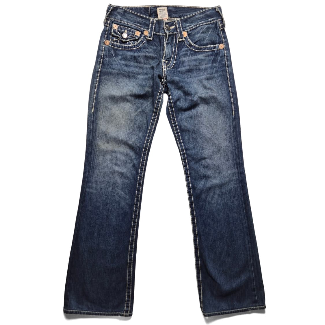 [30] 트루릴리젼 빌리 빅 티 세미부츠컷 데님팬츠 USA 상품이미지1