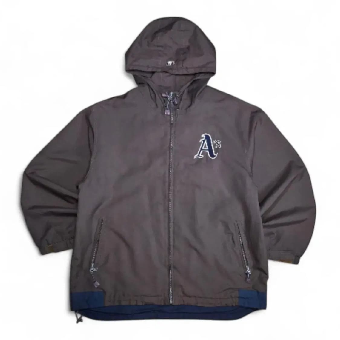 WWS MLB 오클랜드 어슬래틱스 빅로고 후드 자켓 (실XL)

 상품이미지1