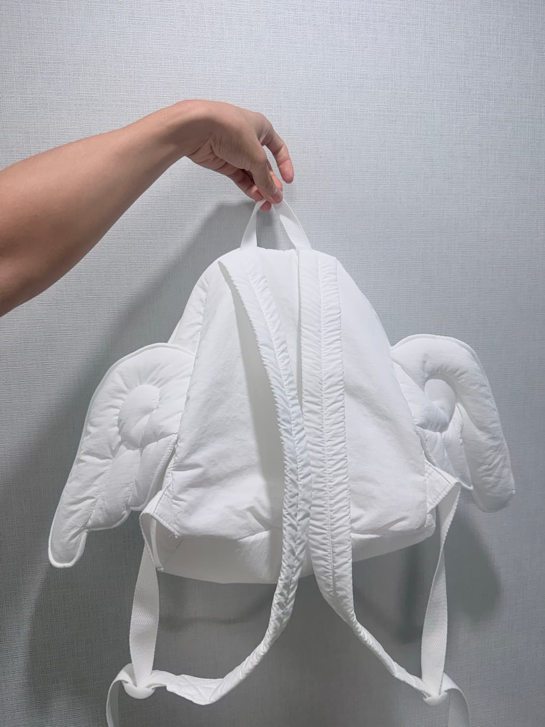 클럿스튜디오 엔젤백팩 화이트 상품이미지2