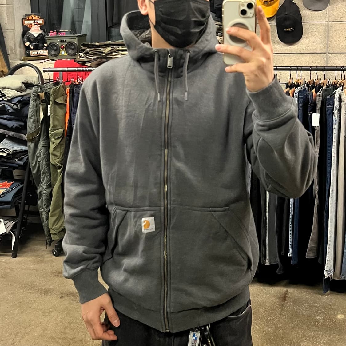 칼하트 쉐르파 후드 집업 (105) 상품이미지6