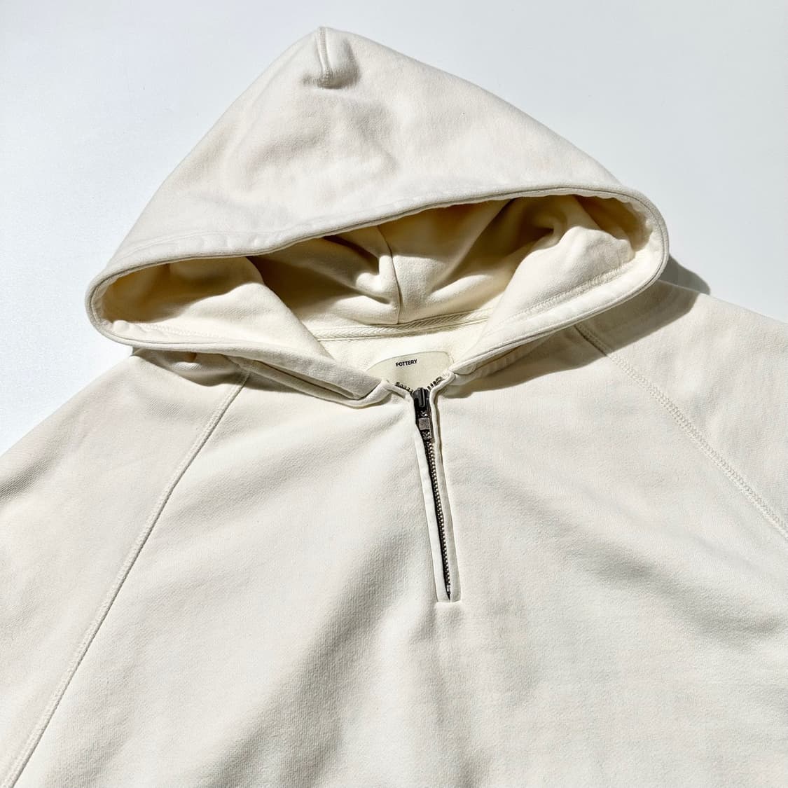 포터리 하프집업 아노락 후드 상품이미지3