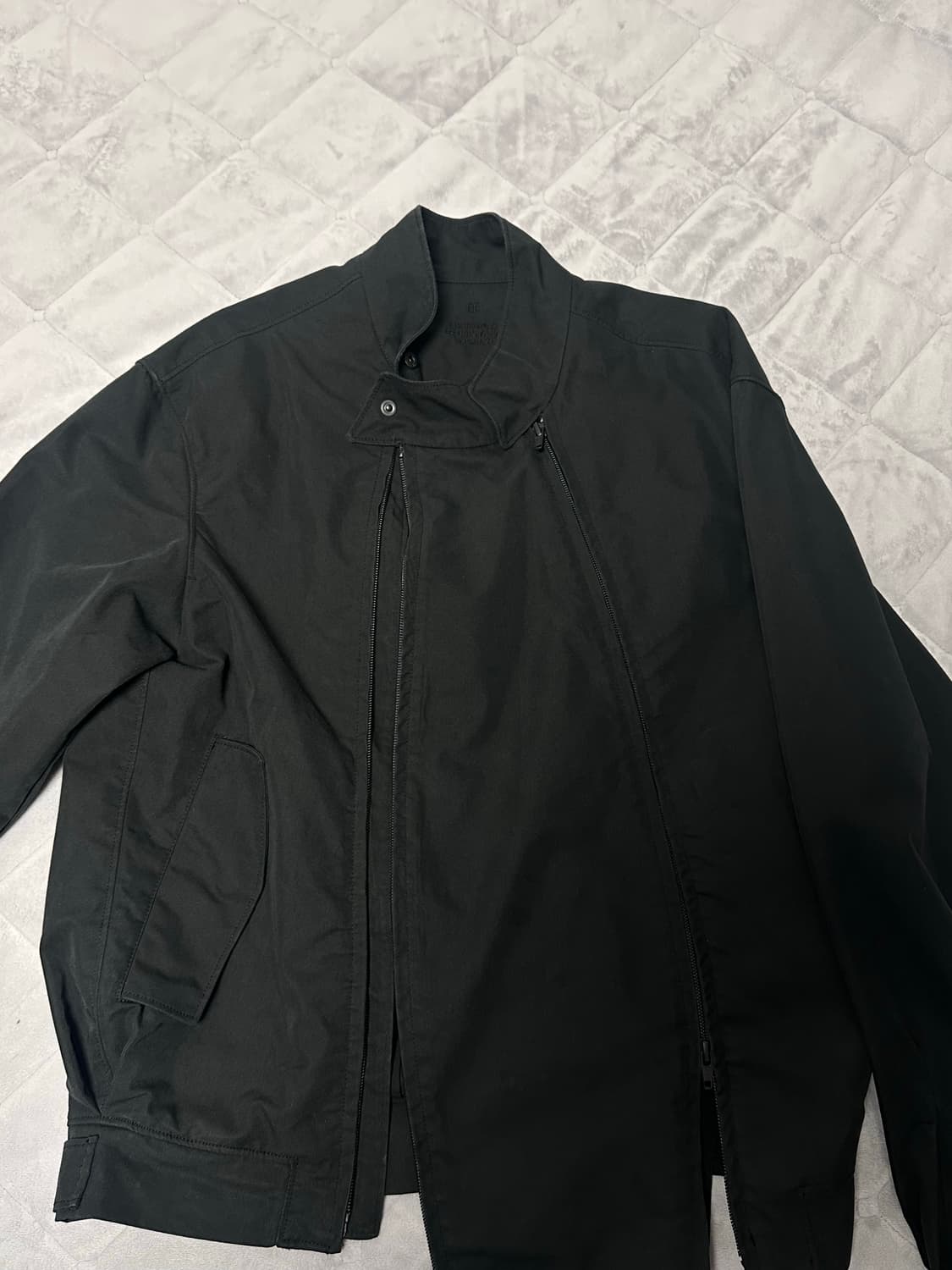 EE 더블 집업 해링턴 자켓 S사이즈 상품이미지1