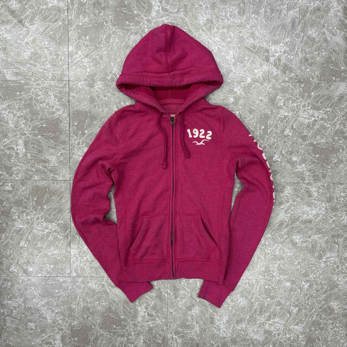 홀리스터 y2k 여리핏 러블리힙 걸즈 후드집업 희귀져지(XS) 상품이미지2