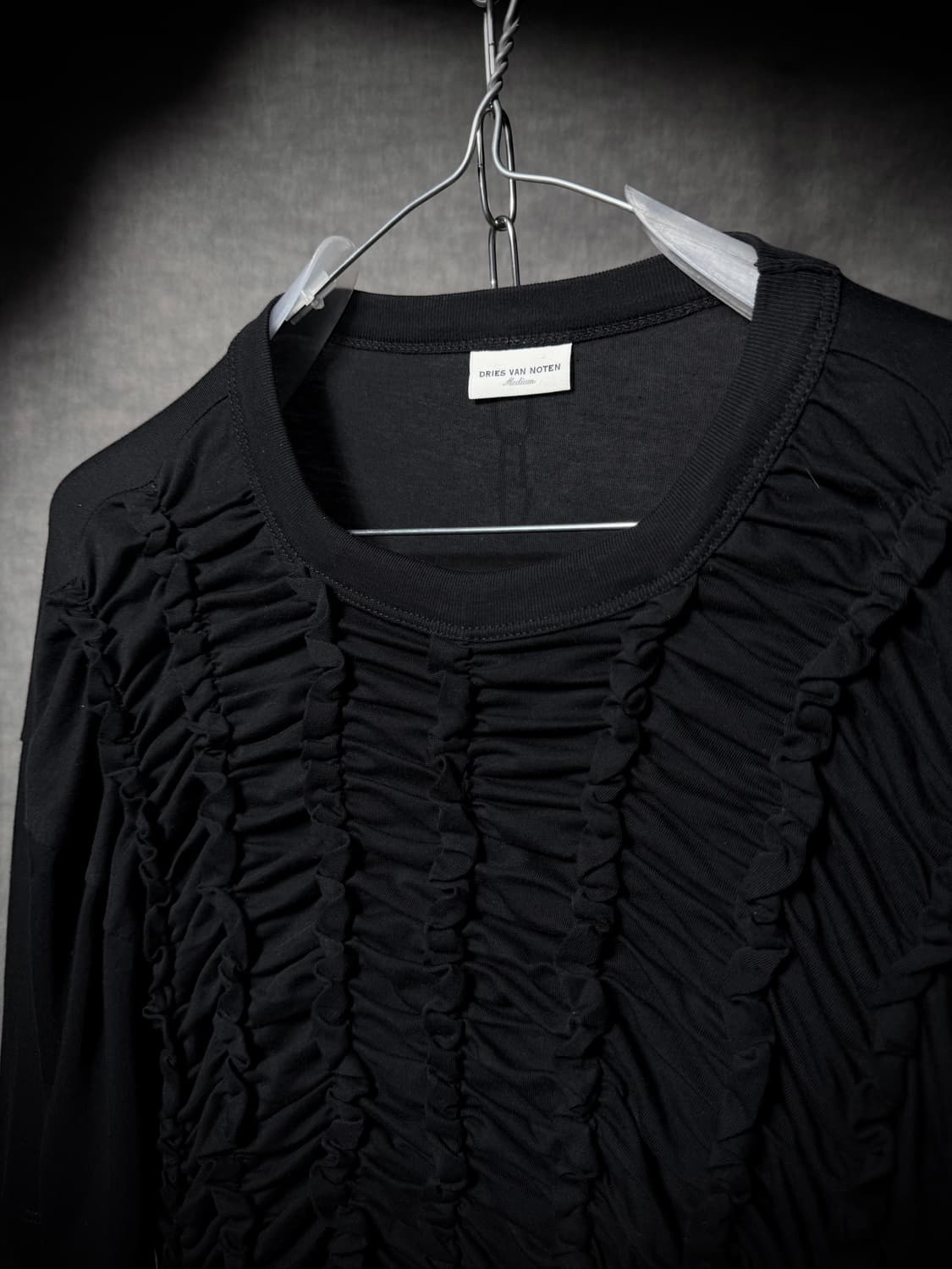 Dries Van Noten Front Shirring T-Shirt 상품이미지3