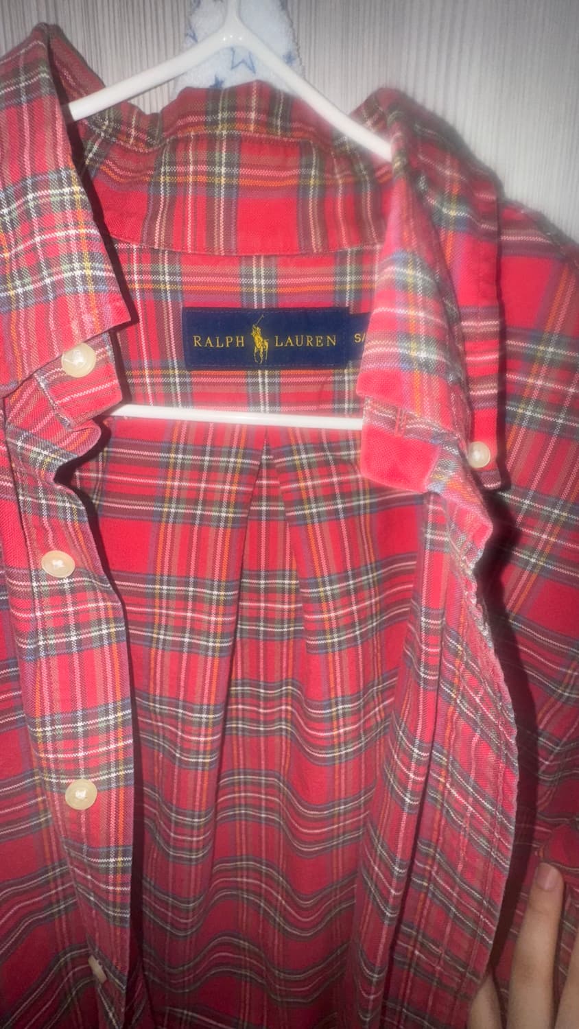 폴로랄프렌 체크 셔츠 / 일본 빈티지샵  상품이미지3