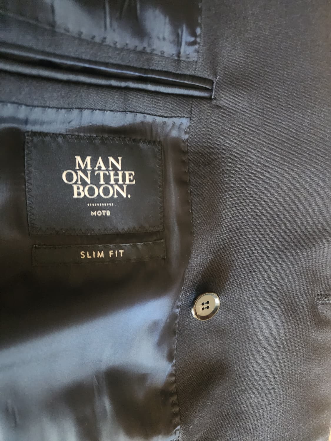 맨온더분 paulo olivira 다크네이비 더블 브레스티드 셋업 48 상품이미지5