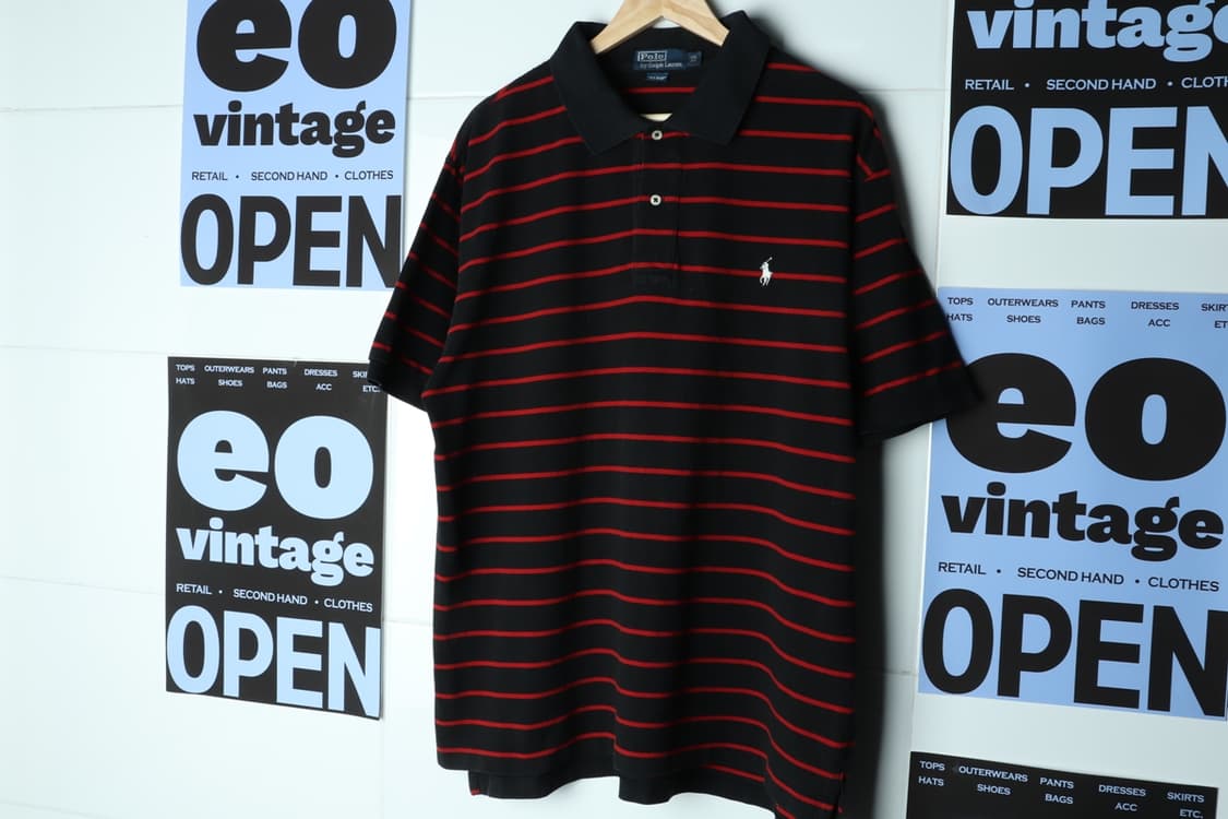 (XL-3XL) 폴로 랄프로렌 반팔 카라 티셔츠 USA 유행-7B0B 상품이미지2