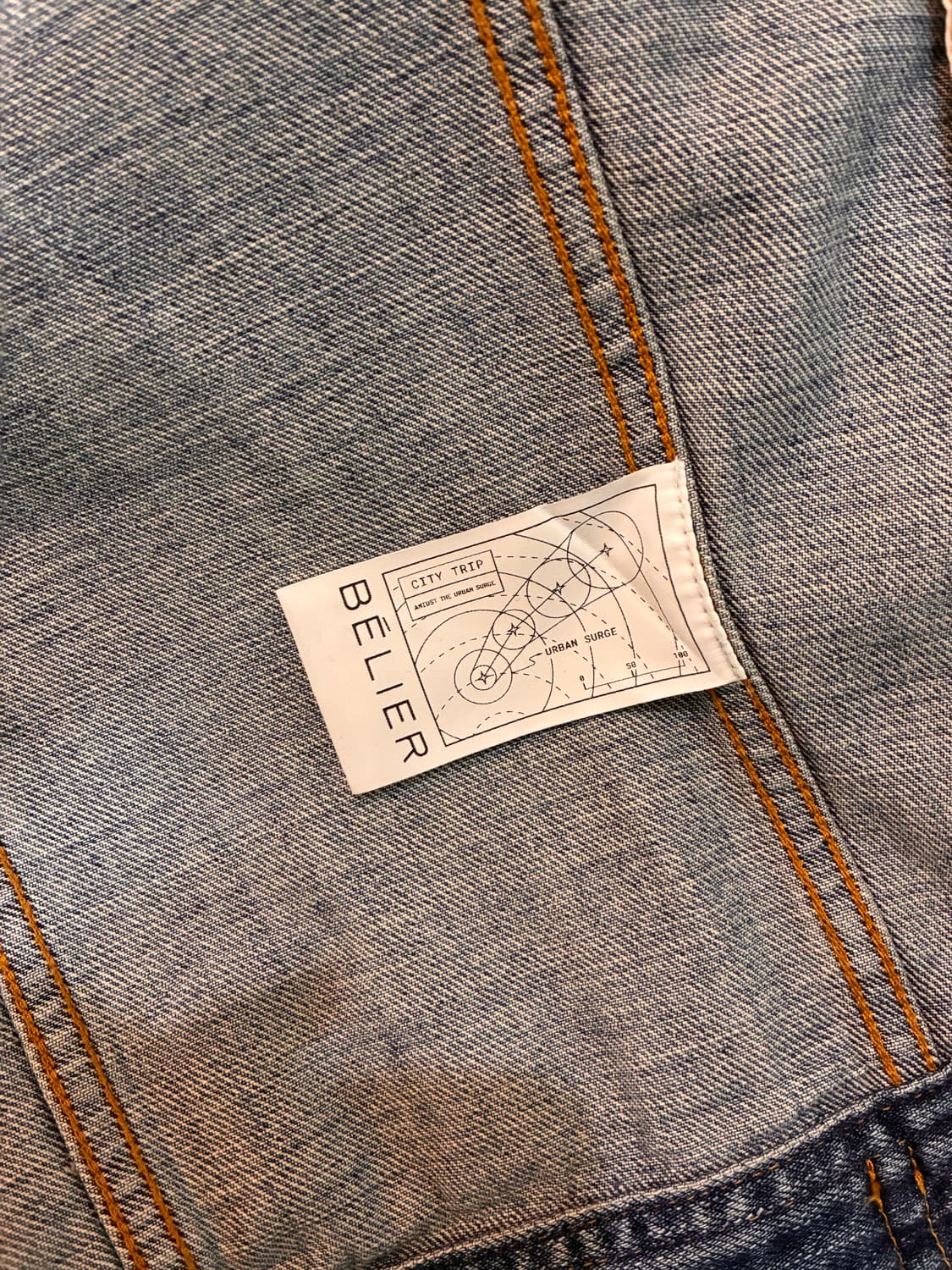 벨리에 x브로큰엄브렐라 청자켓 상품이미지4