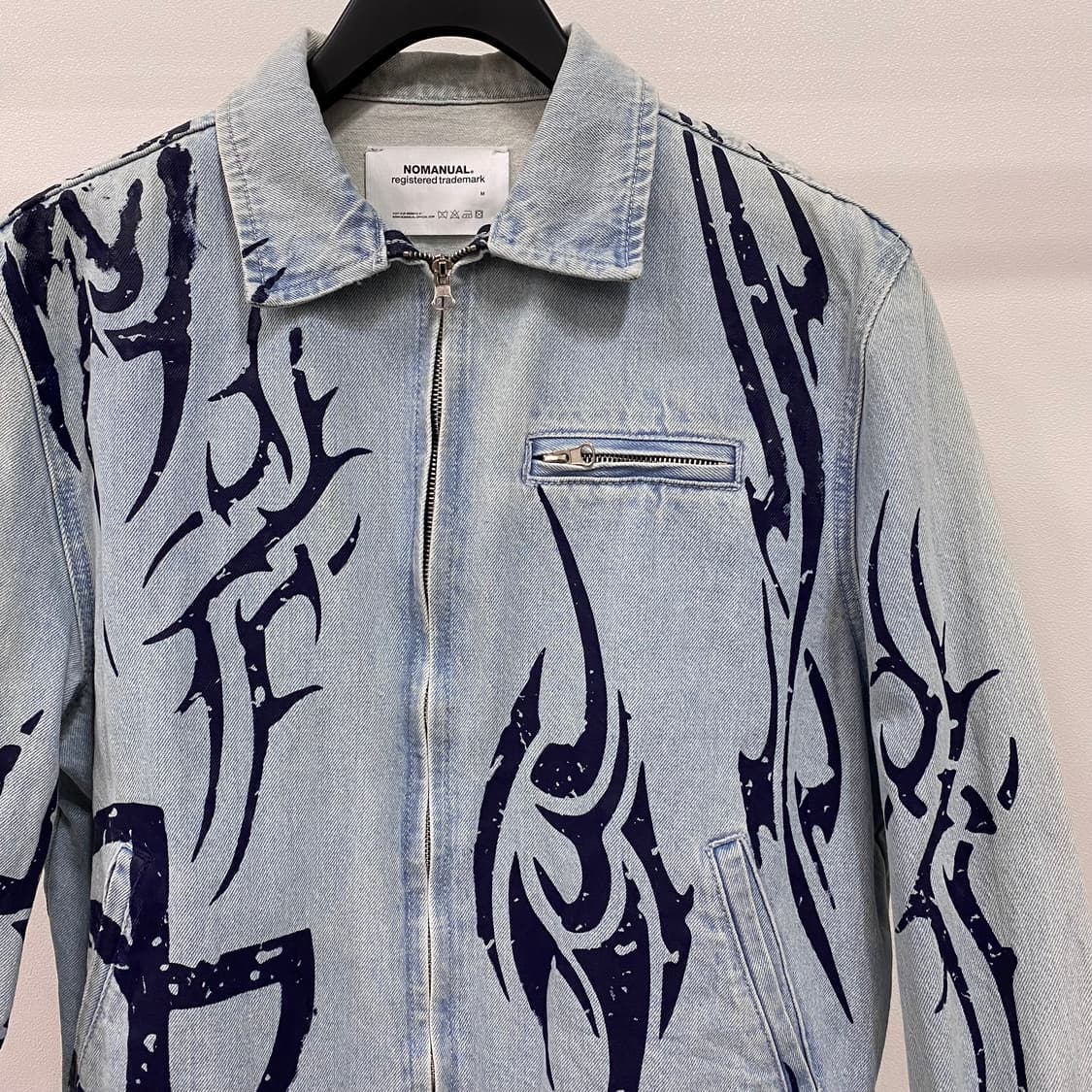 노매뉴얼 N.T 데님 자켓 라이트블루 상품이미지3