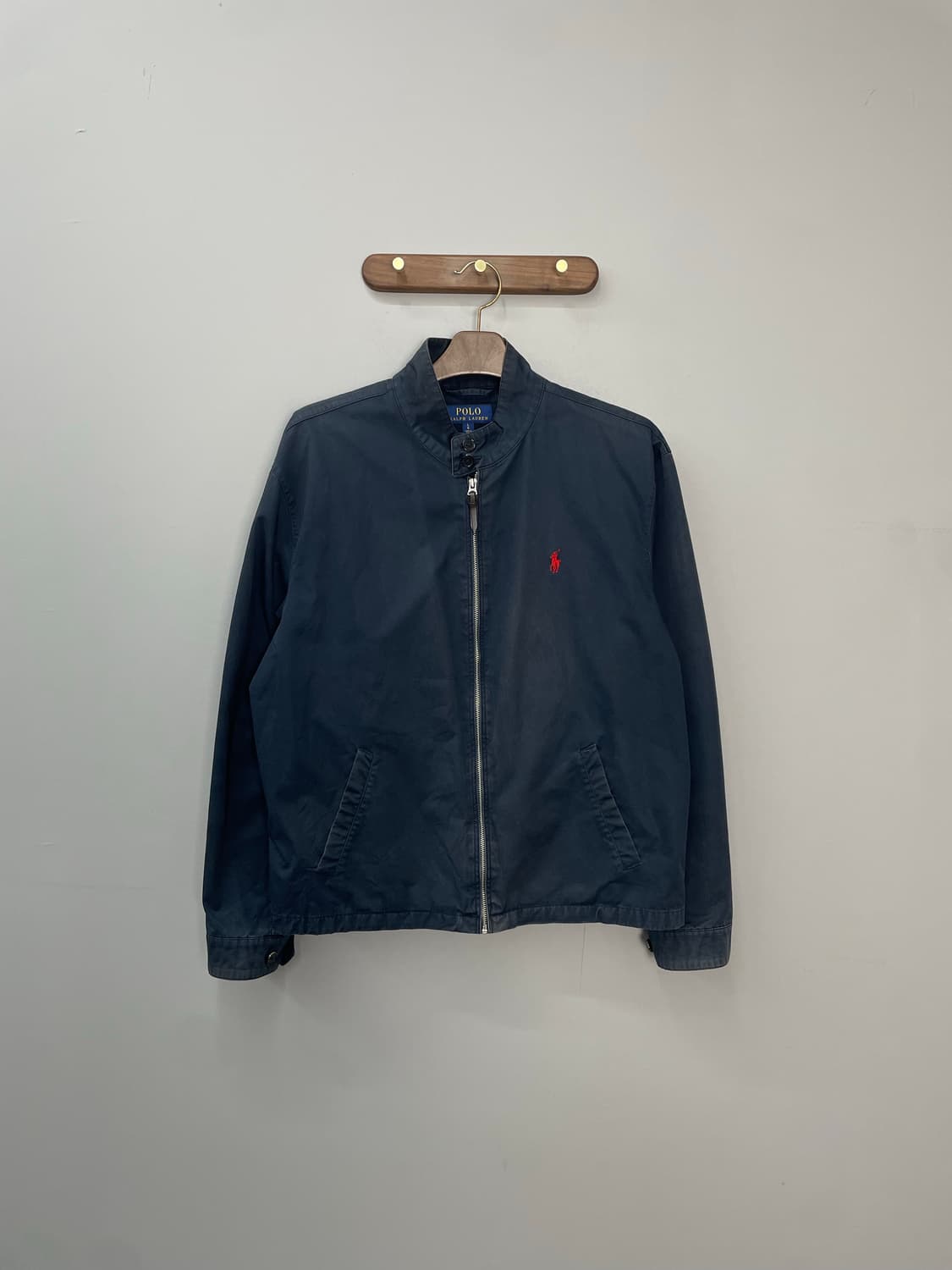 폴로 랄프로렌 네이비 코튼 트윌 바라쿠다 자켓 H1175 상품이미지2