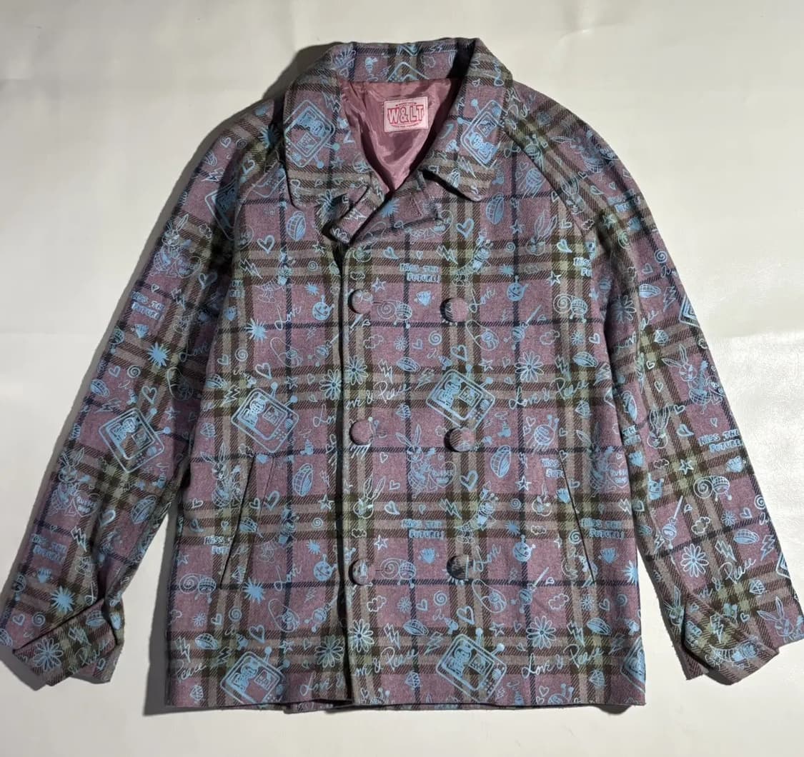 W & LT Walter Van Beirendonck check coat 상품이미지1