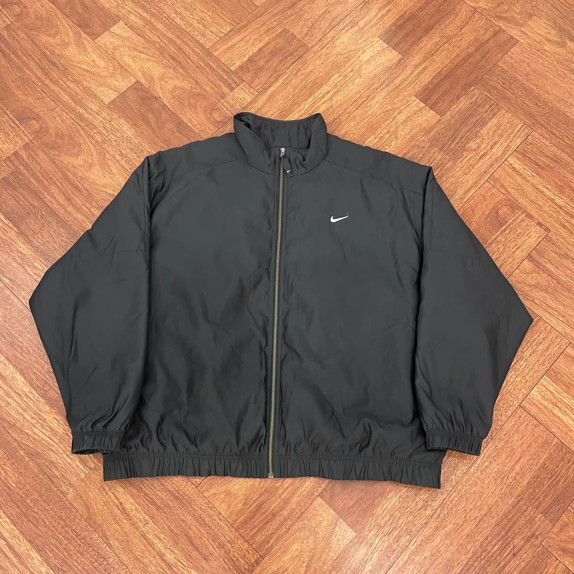 빅사이즈 나이키 스우시 사틴 봄버 자켓 상품이미지2